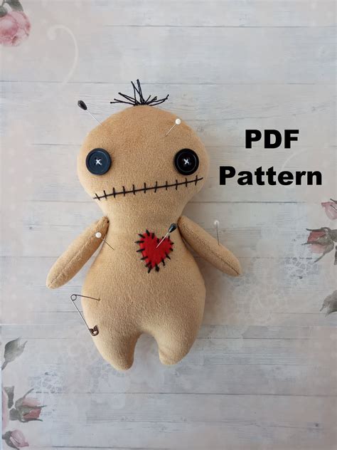 Voodoo doll sewing instructions